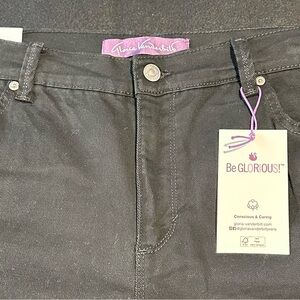 Gloria Vanderbilt Classic Black Denim